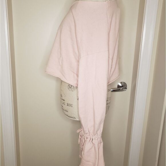Y2K pink long sleeve crop sweater - Picture 3 of 7